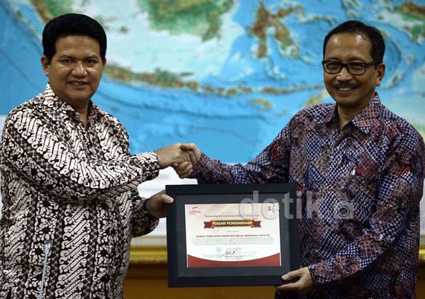 KPU Raih Penghargaan dari Lembaga Kemitraan