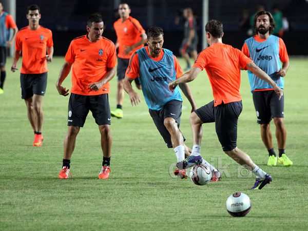 Juventus Latihan di GBK