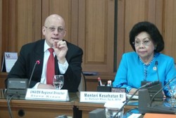 Dianggap Tegas dan Berani Tangani HIV-AIDS, Menkes RI Diapresiasi UNAIDS