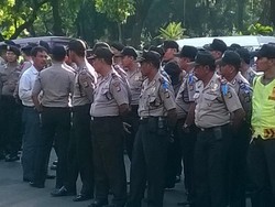 Polisi Warning: Pendemo Tak Boleh Tutup Jalur Lalu Lintas di Depan MK