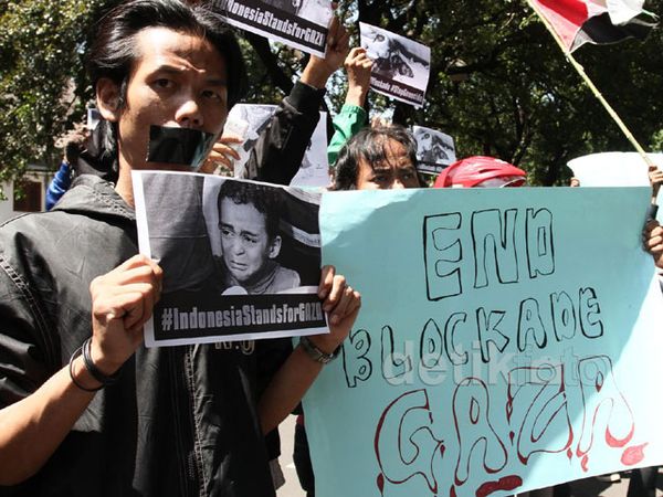 Aksi Solidaritas untuk Gaza