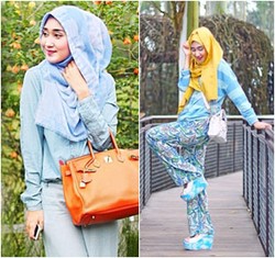 Hijab Style: Padu Padan yang Stylish dengan Celana Palazzo Ala Dian Pelangi