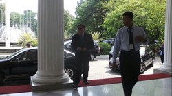 Gubernur BI Agus Marto Temui Jokowi