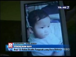 Bayi 10 Bulan Diculik Pengasuh yang Baru Bekerja Beberapa Jam