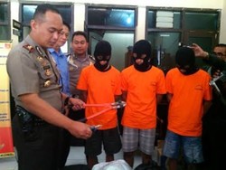 Bobol Kios Sembako, Tiga Remaja Komplotan Gunting Raja Diciduk Polisi