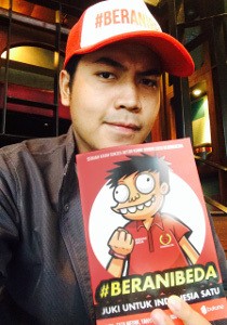 Komikus Faza Meonk Rilis Buku Terbaru #BeraniBeda
