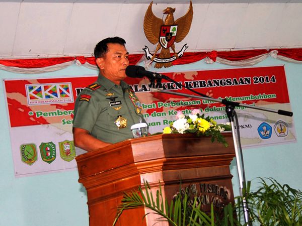 Panglima TNI Beri Pembelakan Mahasiswa Soal Kebangsaan