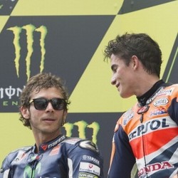 Rossi Berharap Ada Seseorang yang Hentikan Rentetan Kemenangan Marquez