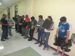 12 Tersangka Dibekuk Terkait Judi Online di Samarinda