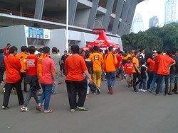 Ada Persija vs Persib, Jakmania Terus Berdatangan ke GBK
