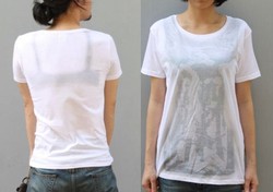 Duh! Di Jepang Sedang Tren T-Shirt dengan Efek Basah dan Siluet Garis Bra
