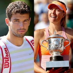 Sudah Setahun Pacaran, Dimitrov Ingin Bersanding di Lapangan dengan Sharapova