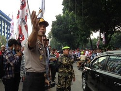 Polisi: Tak Ada Penutupan Arus di Depan MK
