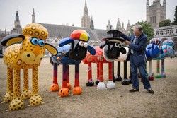 Siap-siap! Cari Patung Shaun the Sheep di Kota London