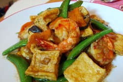 Video Resep : Tumis Tahu dan Udang Szechuan