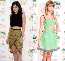 Seleb Tampil Seksi dengan Crop Top di Teen Choice Awards, Mana Favoritmu?