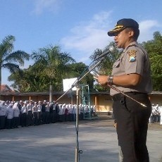 Antisipasi ISIS, Polres Banyuwangi Serentak Sosialisasi ke Sekolah