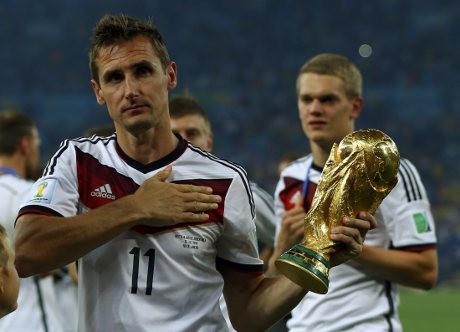 Klose Pensiun dari Timnas Jerman