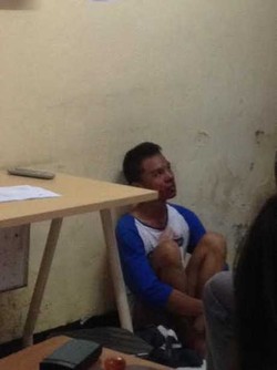 Nyopet di Angkutan Umum, Dua Pemuda Babak Belur Dihajar Warga