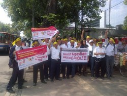 Besok Karyawan Merpati Lanjutkan Demo ke Kementerian Keuangan