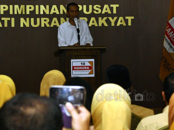 Jokowi Silaturahmi dengan Pengurus Hanura