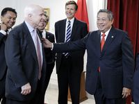 Presiden SBY Terima Senator AS John McCain