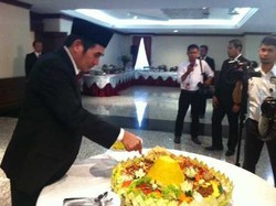 Masih Dikejar Sidang Sengketa Pilpres, MK Rayakan Ultah Sederhana