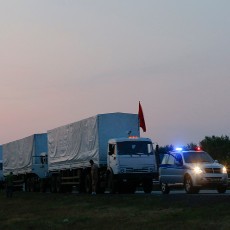 Ukraina Bersumpah Hadang Konvoi Truk Bantuan Kemanusiaan Rusia