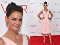 Pretty in Pink Katie Holmes