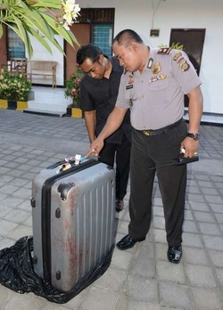 Polisi Akan Tes Kejiwaan Pembunuh Mayat Dalam Koper di Bali