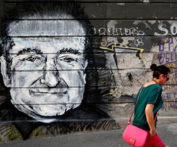 Mural Duka Robin Williams Muncul di Serbia