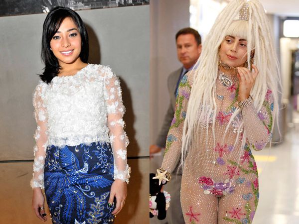 Nikita Willy Makin Cantik, Lady Gaga Nyentrik Berkostum Menerawang
