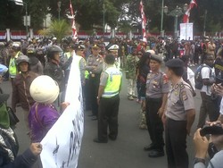 Mahasiswa Papua di Yogya Demo Tuntut Kemerdekaan, Warga Aksi Papua = NKRI