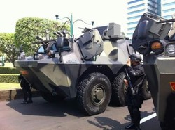 Melongok Panser yang Berjaga Saat SBY Pidato Kenegaraan Terakhir di DPR