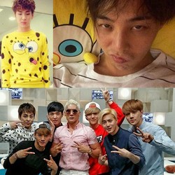 GD dan Key SHINee Foto dengan SpongeBob, EXO Gaul Bareng g.o.d
