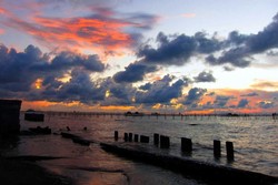 Siapa Sangka, Tangerang Punya Sunset Secantik Ini