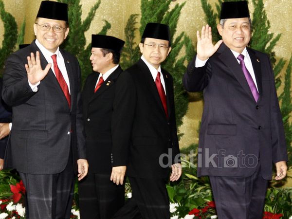 Presiden SBY Tiba di Gedung DPR