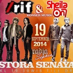 Nostalgia 90-an di Konser Musik /rif & Sheila On 7