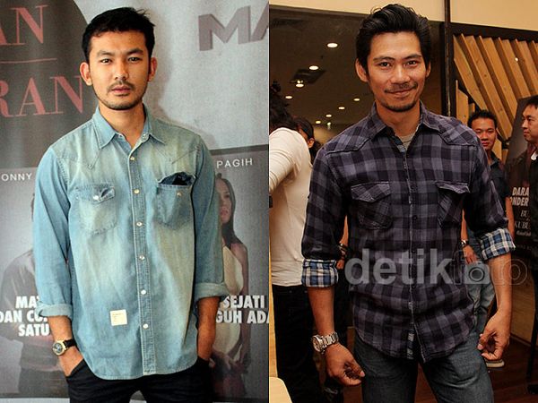 Tetap Keren Tampil Kasual ala Rio Dewanto dan Donny Alamsyah