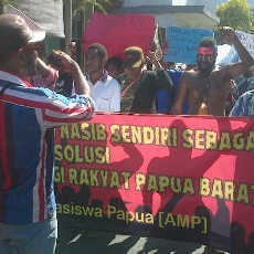 Mahasiswa Papua di Surabaya Desak Kemerdekaan Papua Barat
