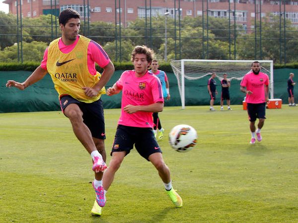 Suarez Akhirnya Muncul di Lapangan Hijau