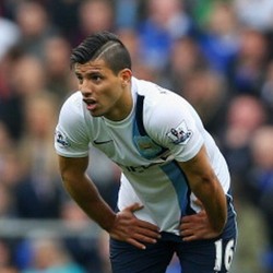 Aguero Akui Kondisinya Belum Fit 100 Persen