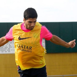 Luis Suarez Jalani Latihan Perdana bersama Barca