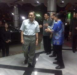 Jenguk Marzuki, Boediono: Semoga Cepat Membaik