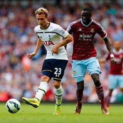 Diwarnai Dua Kartu Merah, Tottenham Atasi West Ham 1-0