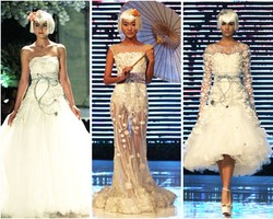 Perpaduan Gaya Eropa dan Jepang dalam Koleksi Gaun Pengantin Ivan Gunawan