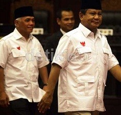 Prabowo akan Upacara HUT RI di NPC Jagorawi