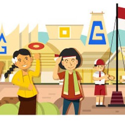 Google pun Ikut Rayakan Kemerdekaan RI
