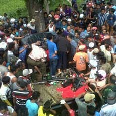 Pikap Berpenumpang Suporter Bola di Banyuwangi Kecelakaan, 2 Tewas