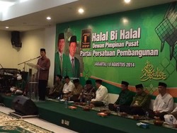 Beri Sambutan di Halal Bihalal PPP, SDA: Rekatkan Lagi yang Retak